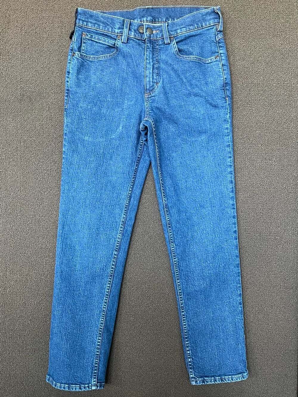 40 Grit by Duluth Trading Co. Men's Blue Slim Fit Jeans Size 30 x 29